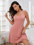 Women Lingerie Sexy Chemise Nightgown Lace Baby doll lingerie Dress