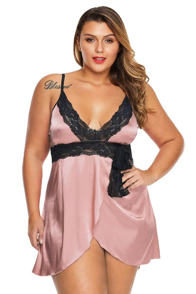 Women Lingerie Sexy Chemise Nightgown Lace Baby doll lingerie Dress